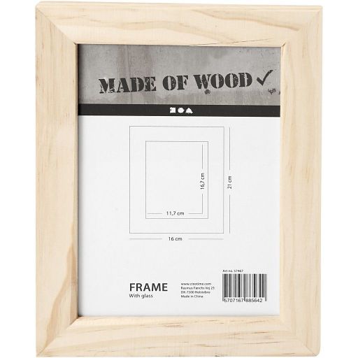 21 inch frame in cm